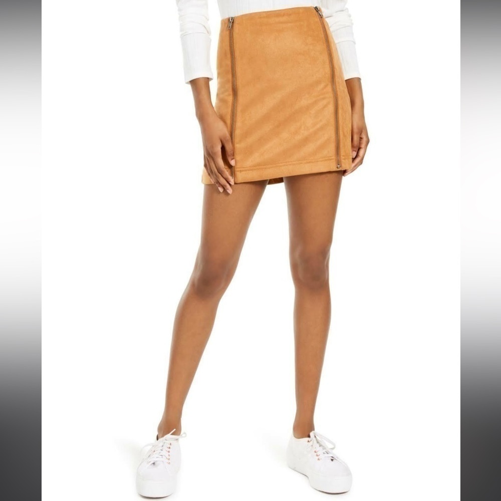 Tinseltown NWOT Faux Suede Skirt